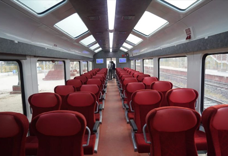 Railway Ministry Installs Digital Display Boards in the Rail Coaches